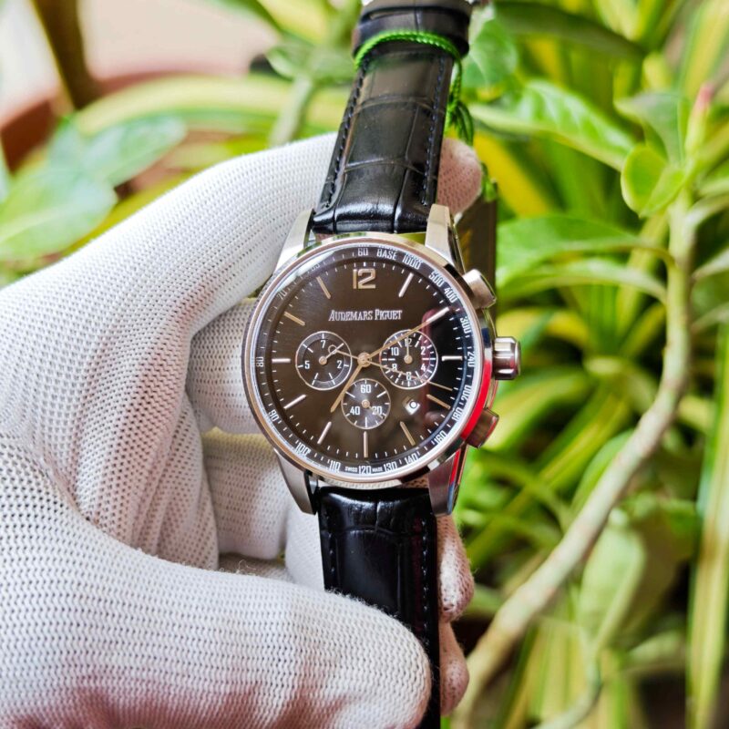 Audemars Piguet Code 11.59 Automatic Chronograph Steel Black Dial
