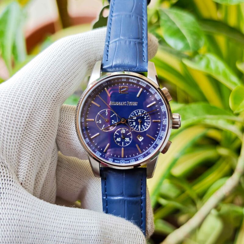 Audemars Piguet Code 11.59 Chronograph Steel Blue Dial