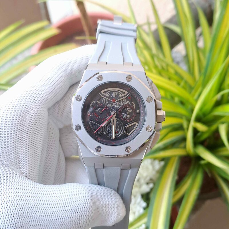Audemars Piguet Royal Oak Offshore Michael Schumache Full Grey Black Dial