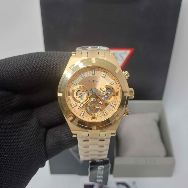 GUESS GW0260G4 Multifunction Full Polished Gold