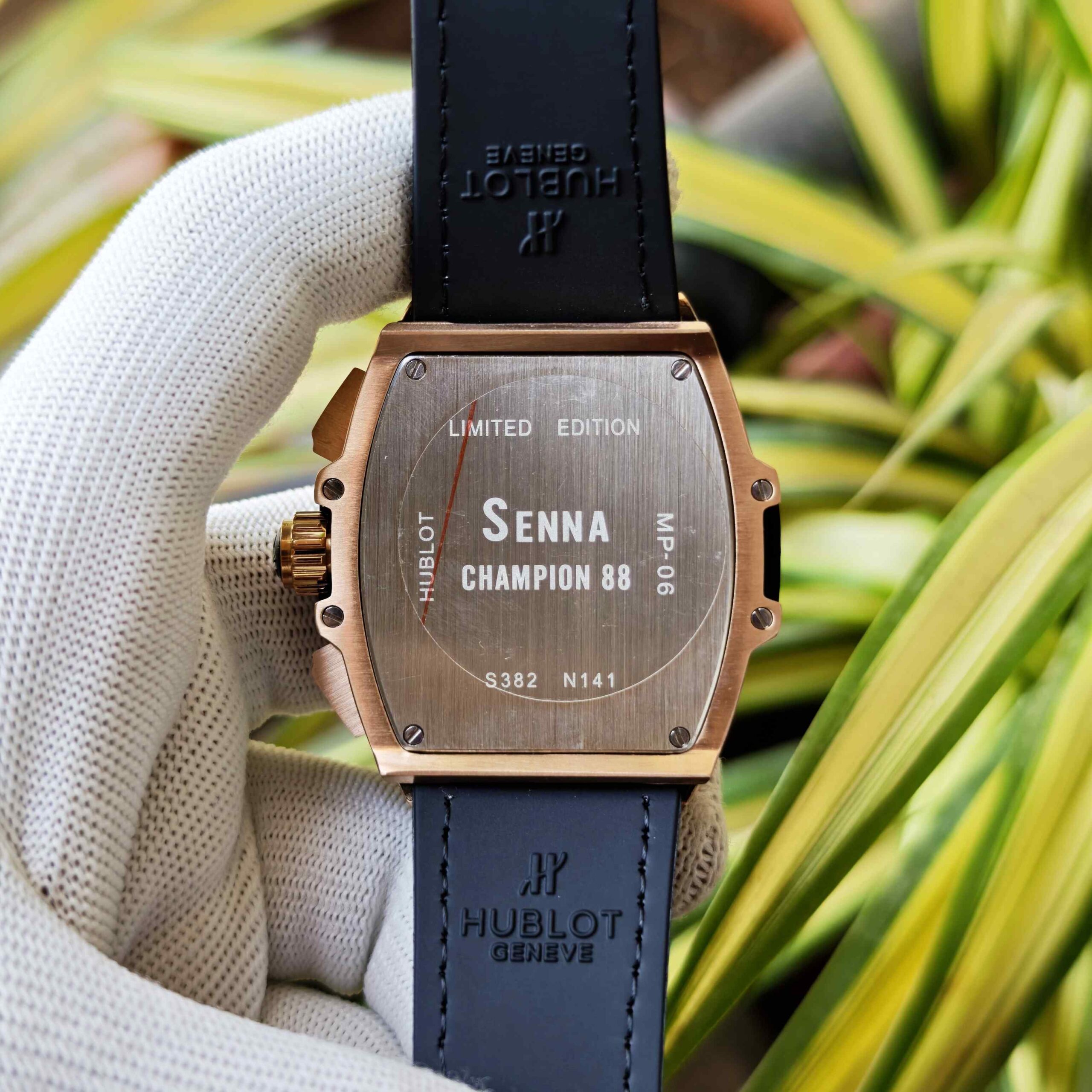 Hublot Limited Edition MP-06 Senna Champion 88 Full Rose Gold Black Dial - Image 3