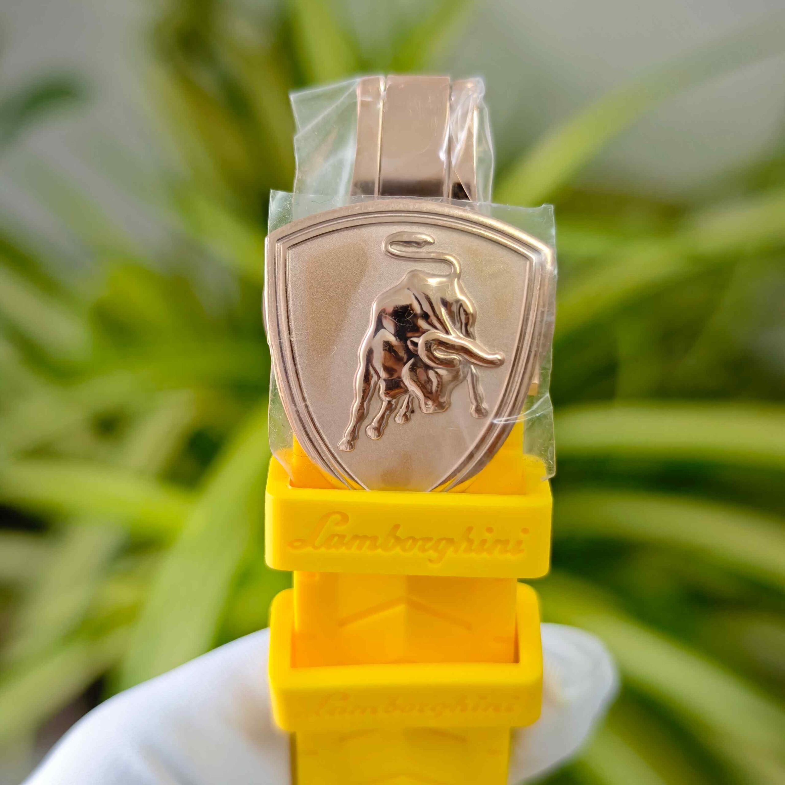 Lamborghini Spyder Chronograph Rose Gold Yellow Strap Limited Edition - Image 4