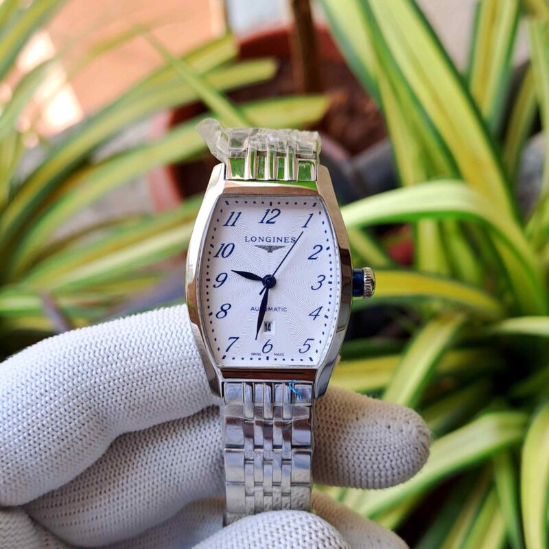 LONGINES EVIDENZA Steel White Number Dial