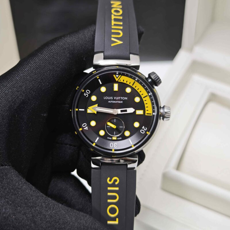 Louis Vuitton Tambour Street Diver Full Black