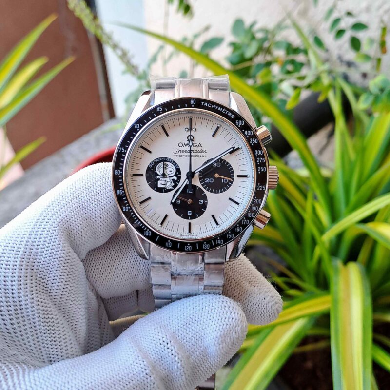 OMEGA Speedmaster Moonwatch 50th Anniversary Series Silver Black