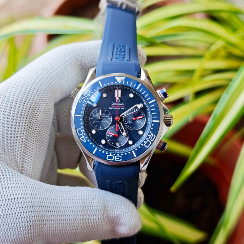 Omega Seamaster 300M Chronograph Blue Dial