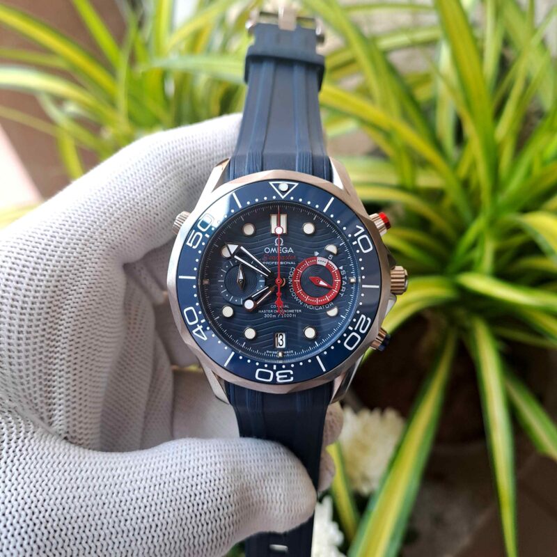 Omega Seamaster Planet Ocean 600M Full Blue Dial