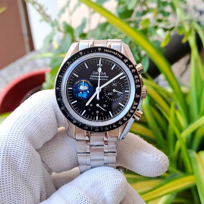Omega Speedmaster Eyes On The Stars Steel Black Dial