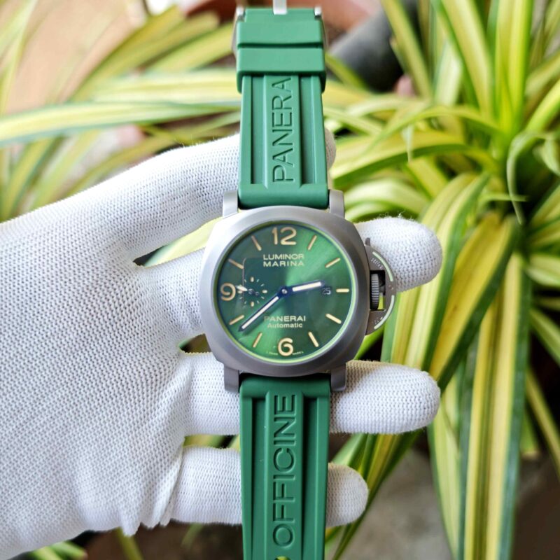 Panerai Luminor Marina Green Dial Green Strap