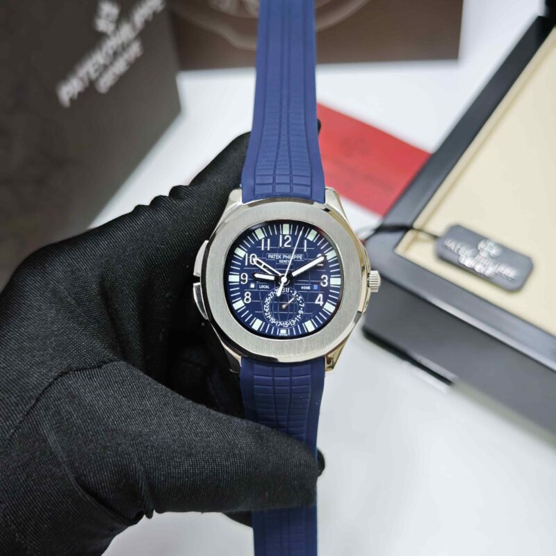 Patek Philippe Aquanaut Chronograph Steel Blue Dial