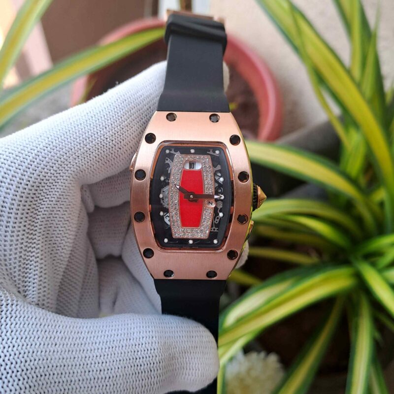 Richard Mille RM 07-01 Rose Gold Black Rubber