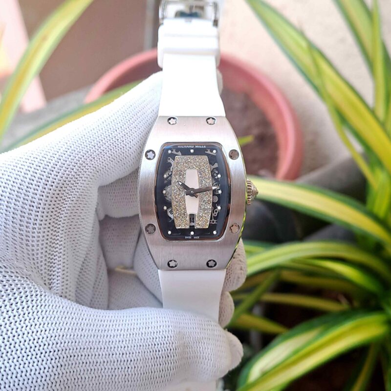 Richard Mille RM 07-01 Silver White Rubber