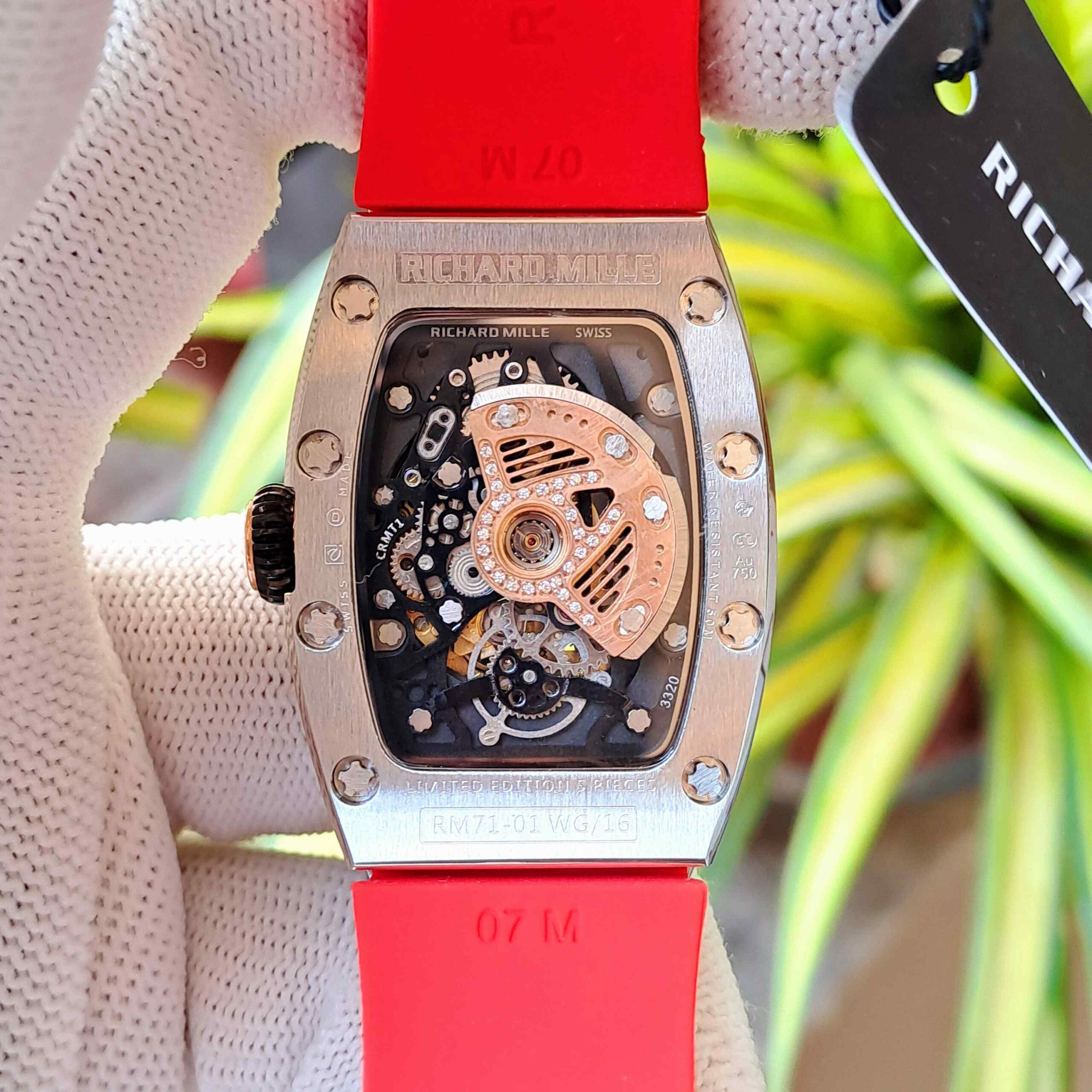 Richard Mille RM 71-01 Automatic Tourbillon Talisman Diamond Silver - Image 3