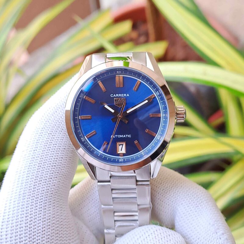 TAG Heuer Carrera Date-Steel Blue Dial