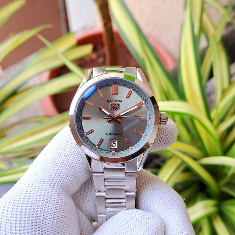 TAG Heuer Carrera Date-Steel Olive Green Dial