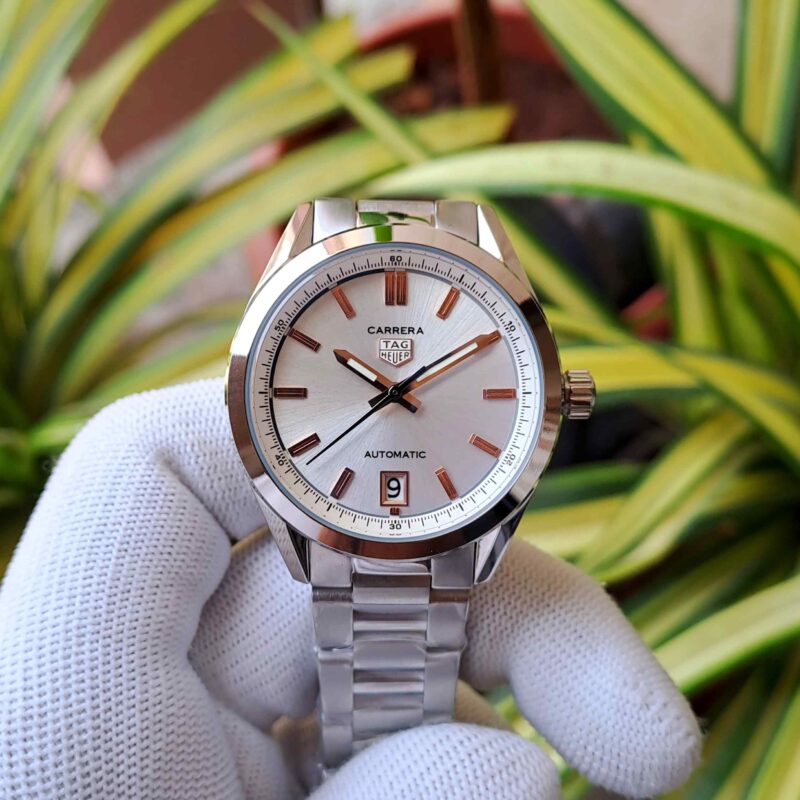 TAG Heuer Carrera Date-Steel White Dial