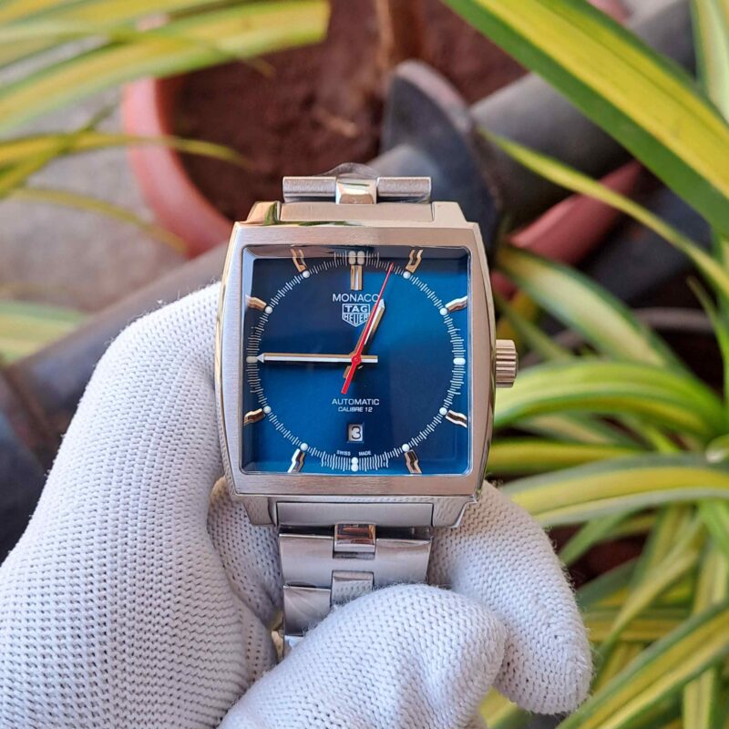 Tag Heuer Monaco Steel Blue Dial
