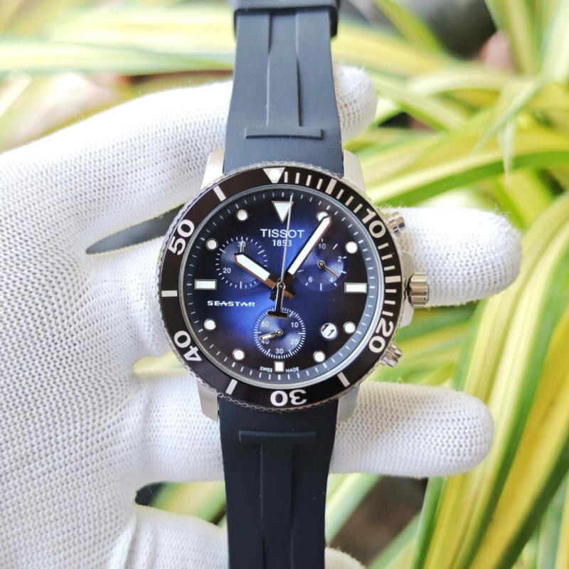 Tissot T-RACE Chronograph Steel Nevy Blue Dial