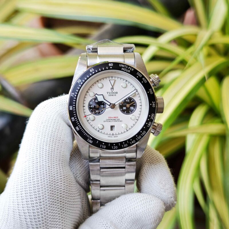 Tudor Black Bay Chrono Panda M7936 White Dial Steel