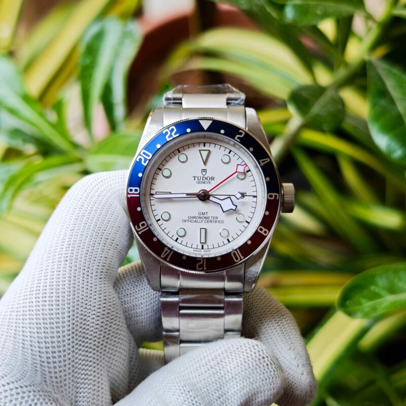 Tudor Black Bay GMT Pepsi Opaline White Dial Stainless Steel
