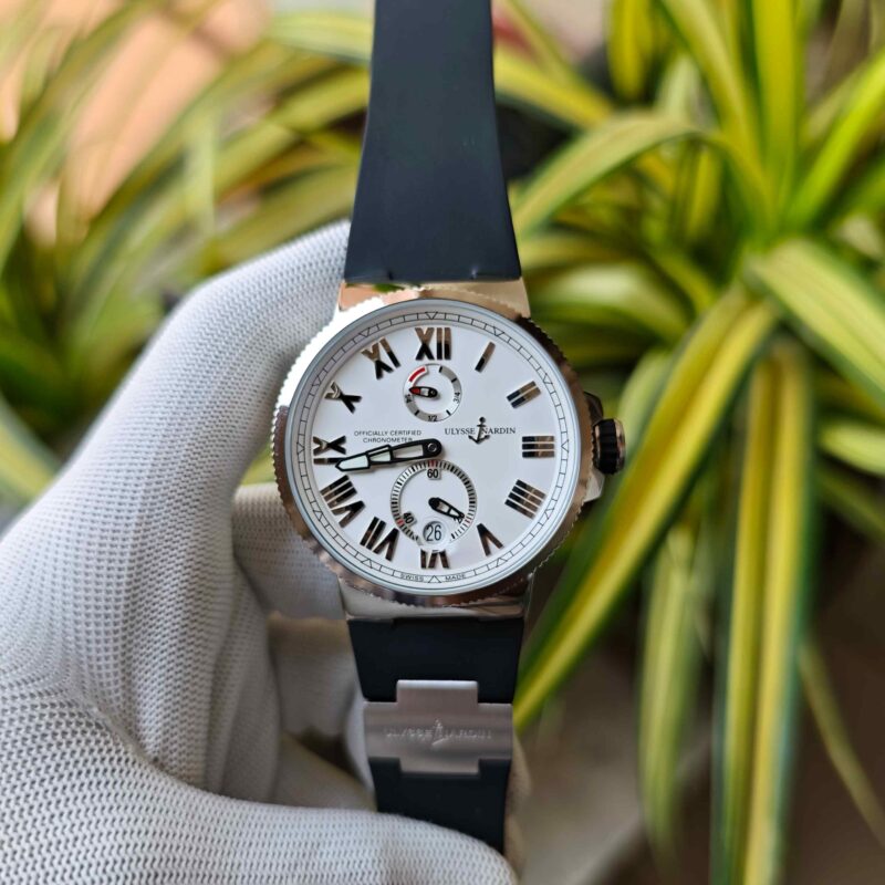Ulysse Nardin Marine Chronometer White Dial