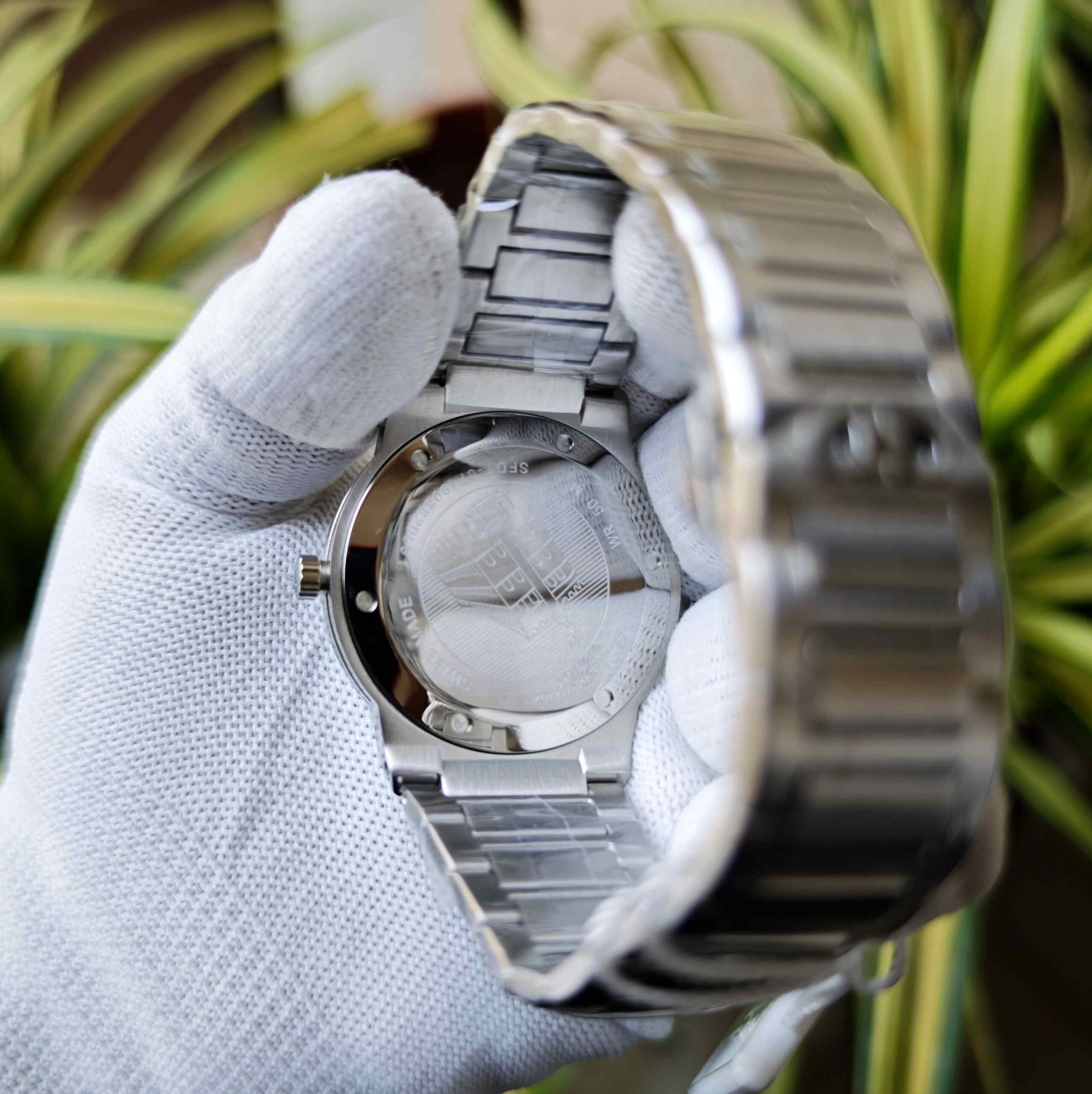 Ferragamo F-80 Classic Steel Blue Dial Stainless Steel Strap - Image 3