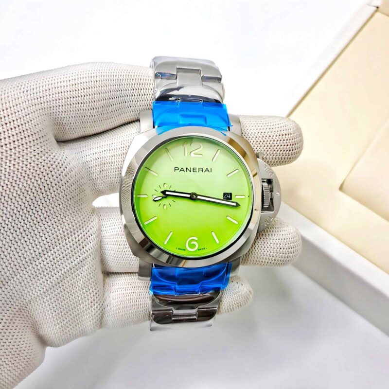 Luminor Panerai Steel Due Pastello Green Dial Limited Edition