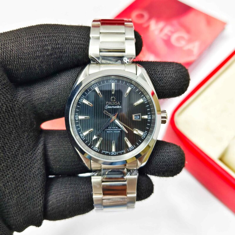 Omega Seamaster Aqua Terra Steel Black Dial