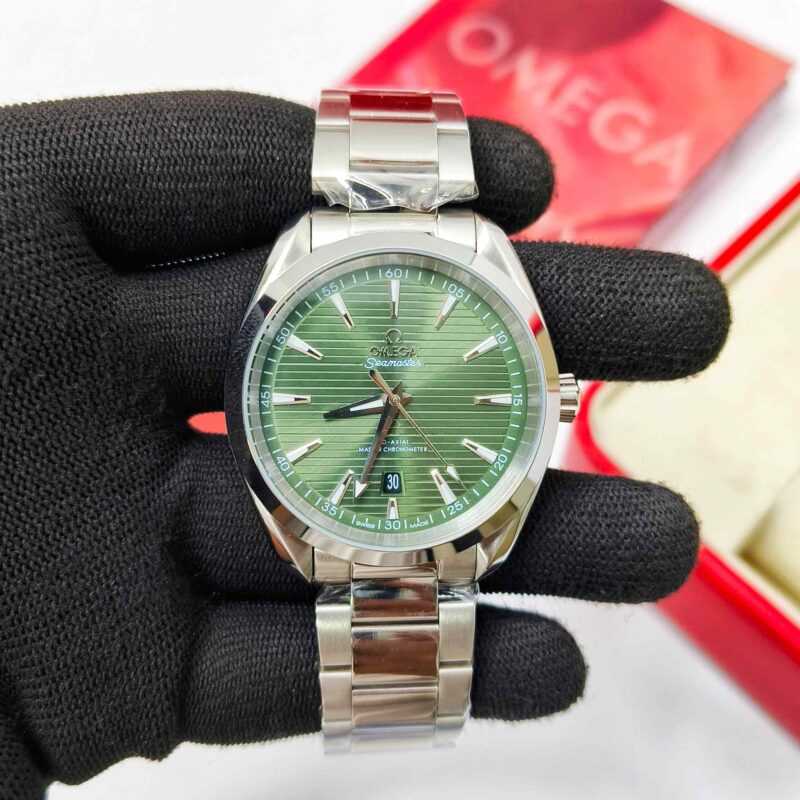 Omega Seamaster Aqua Terra Steel Green Dial