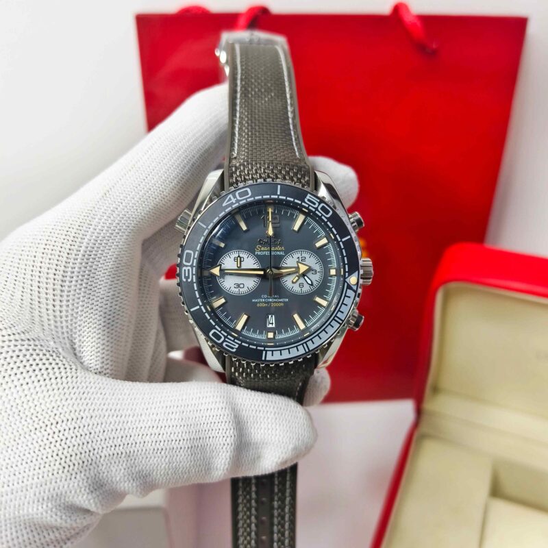 Omega Seamaster Planet Ocean 600M Full Grey