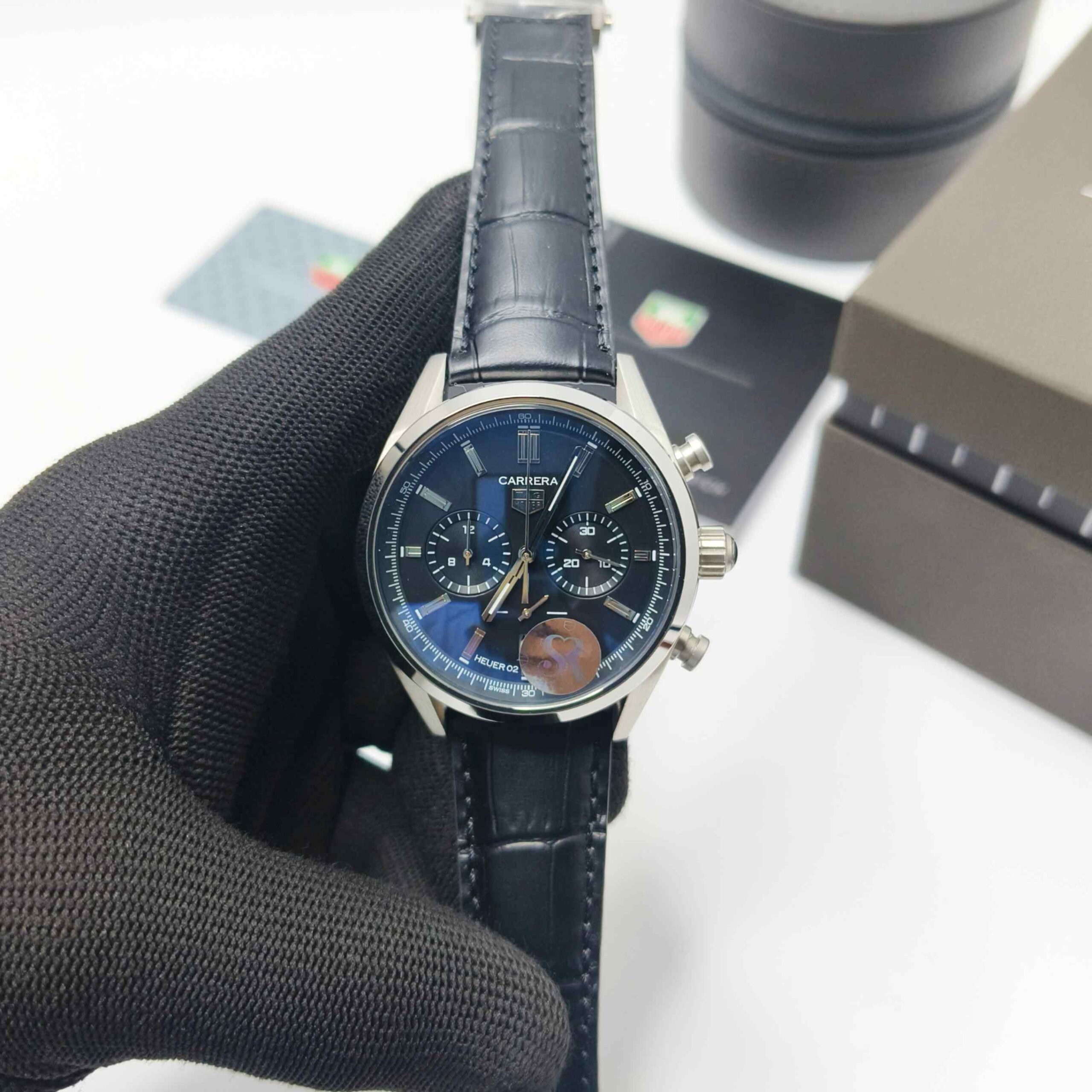 TAG Heuer Carrera Chronograph Limited Edition 600 Black Dial