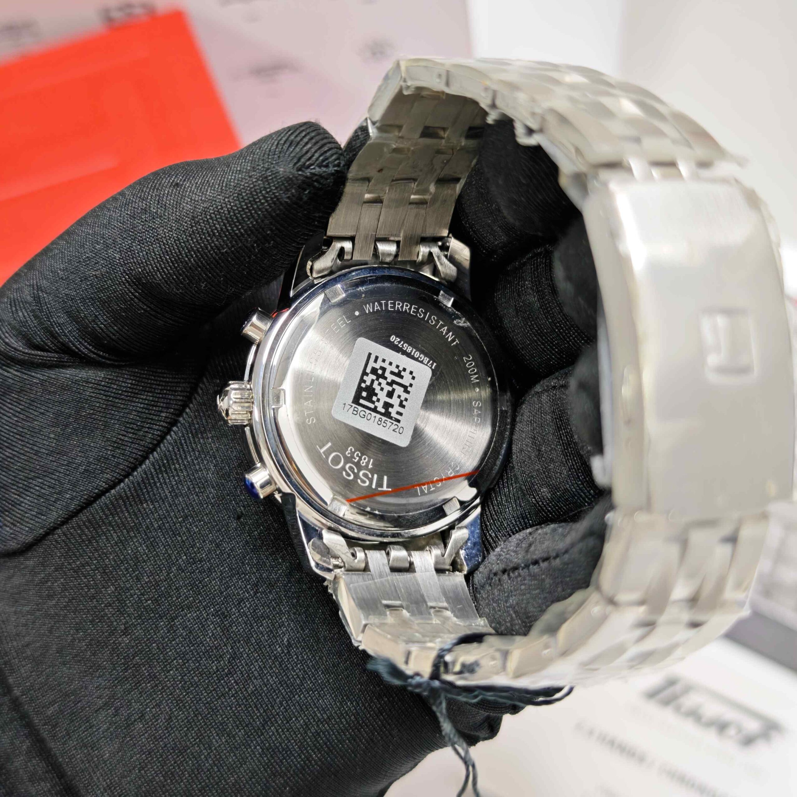 Tissot PRC 200 Chronograph Stainless Steel Blue Dial Store Quality - Image 3