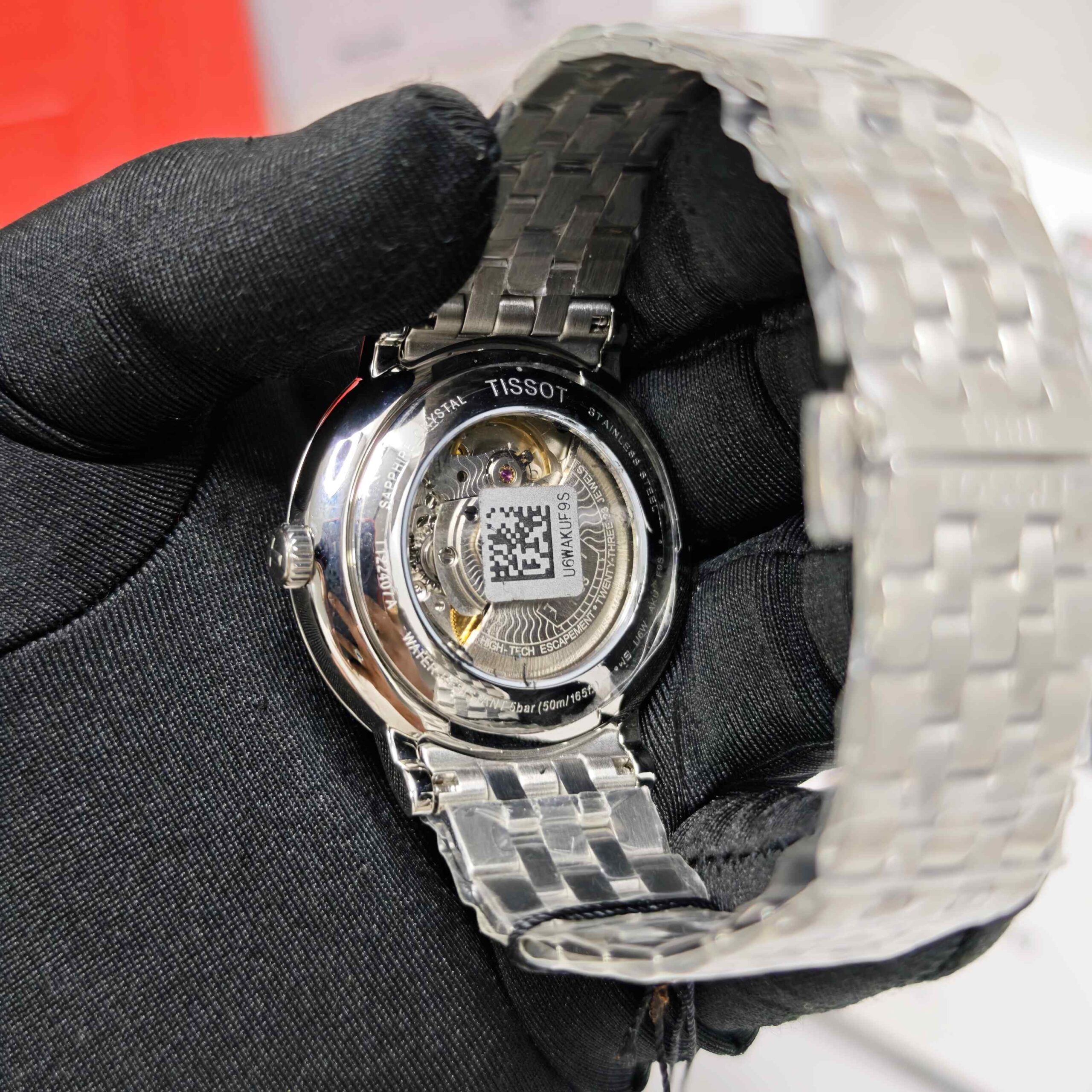 Tissot T-Classic Carson Premium Powermatic 80 Steel Roman marker White Dail Store Quality - Image 3