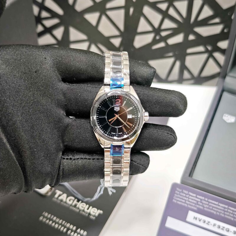 TAG Heuer Aquaracer 300M Stainless Steel Blue Diamond Dial Store Quality