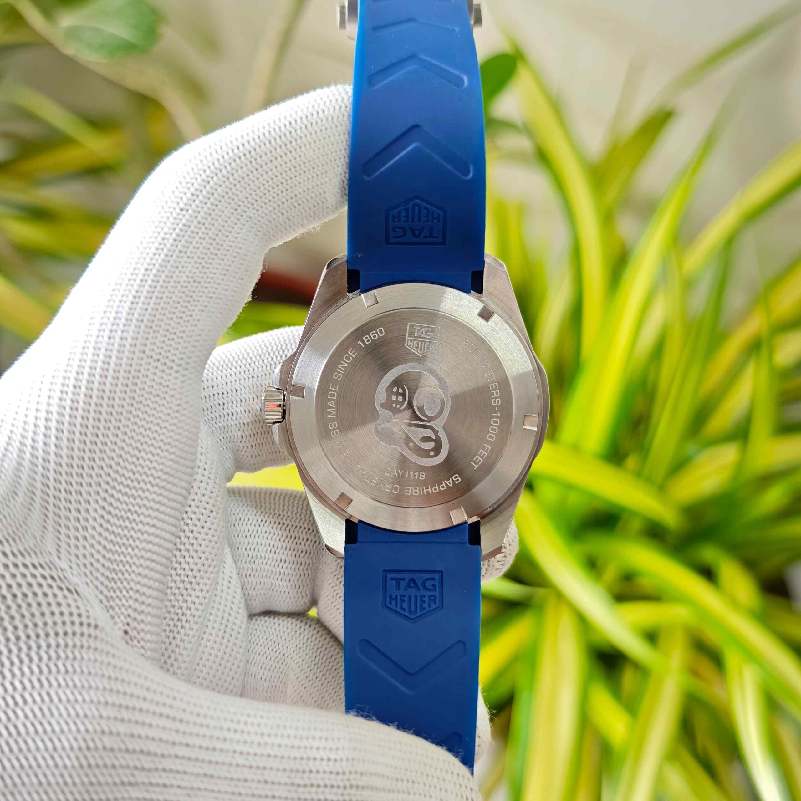 Tag Heuer Calibre 5 Aquaracer Blue Dial - Image 3