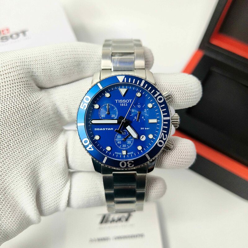 Tissot T-RACE Chronograph Stainless Steel Blue Dial