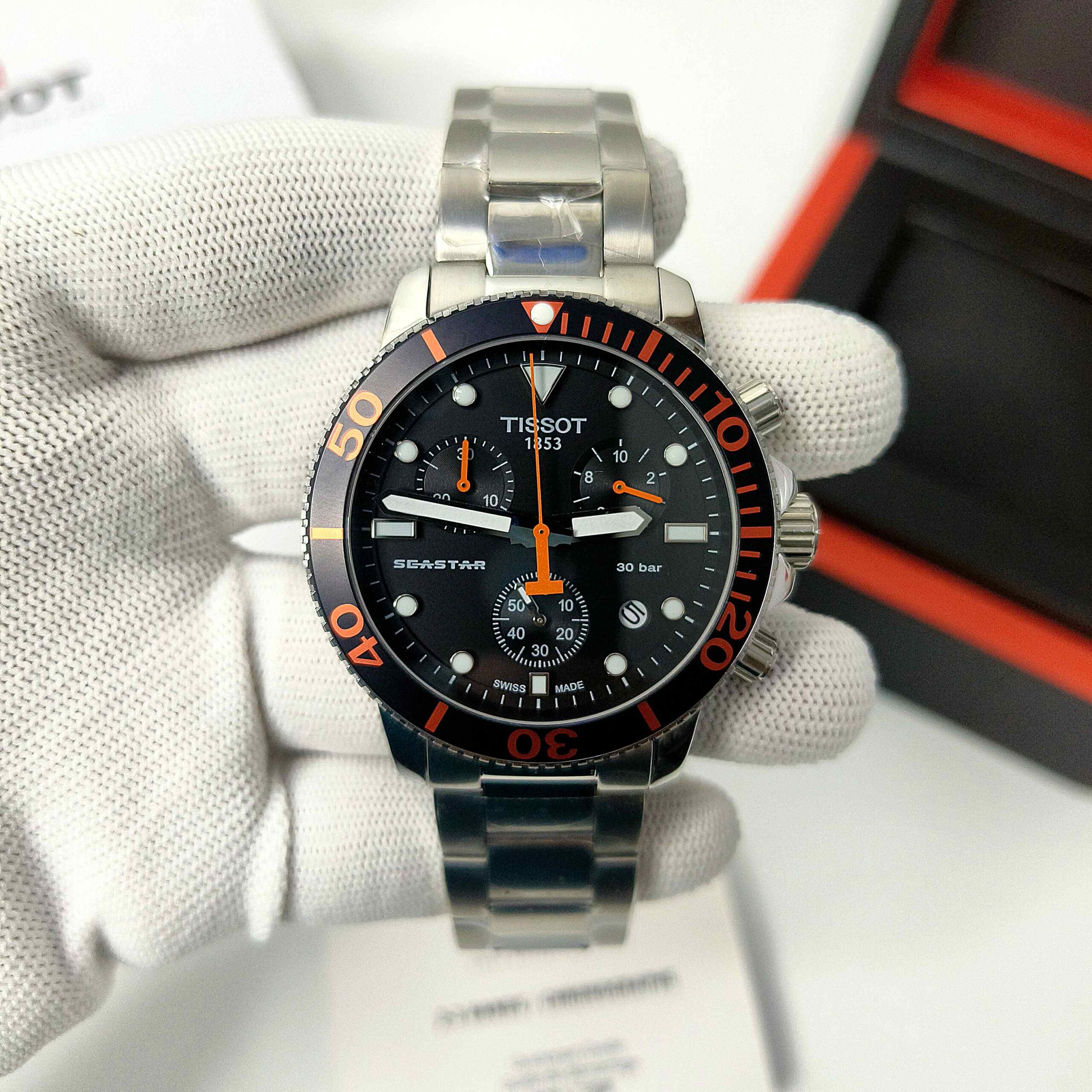 Tissot T-RACE Chronograph Steel Black Dial