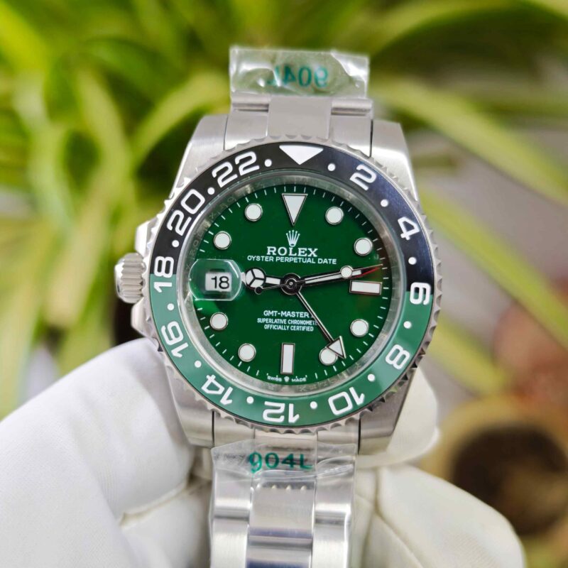 Rolex GMT-Master II Steel Oyster Green Dial
