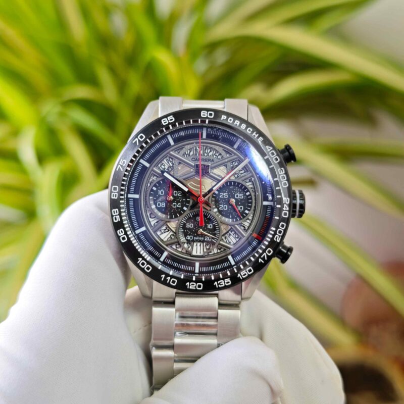 TAG Heuer Carrera X Porsche Black Dial Stainless Steel
