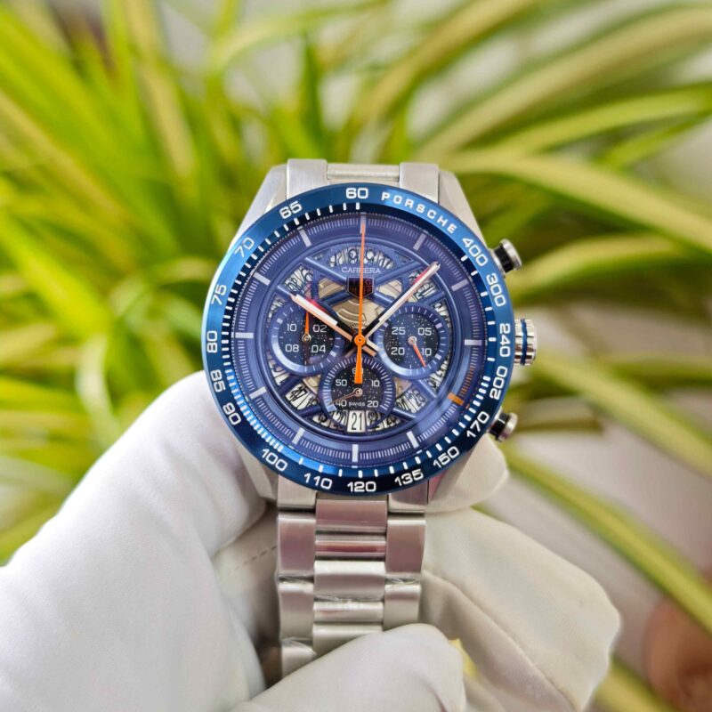 TAG Heuer Carrera X Porsche Blue Dial Stainless Steel