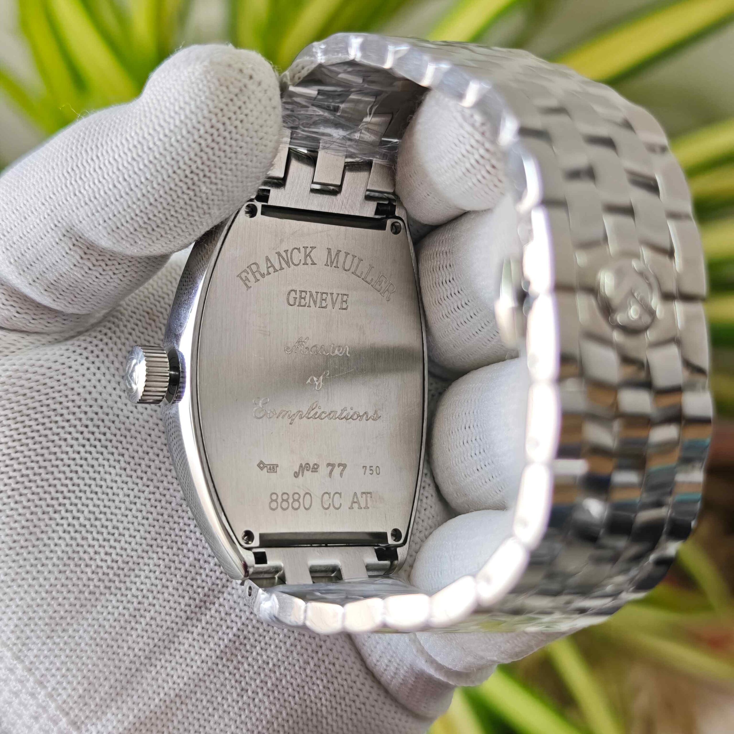 Franck Muller Crazy Hour Color Dreams Steel White Dial - Image 3