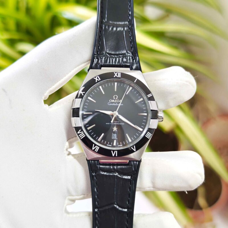Omega Constellation Co-Axial Master Chronometer Steel Black Dial