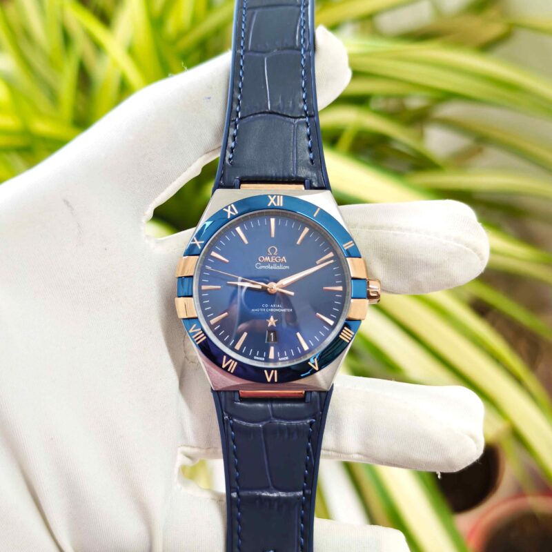 Omega Constellation Co-Axial Master Chronometer Steel Blue dial