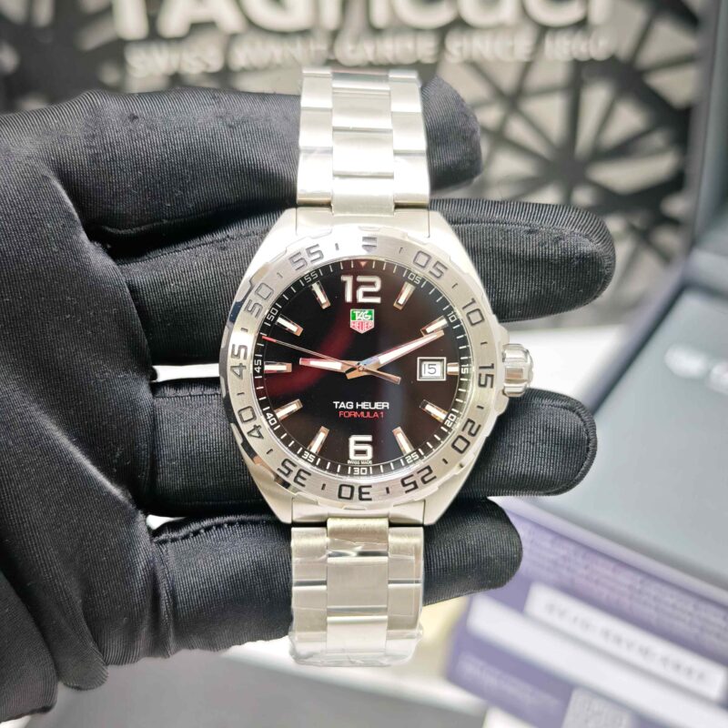TAG Heuer Formula 1 Date-Steel Black Dial Swiss Quartz Store Quality