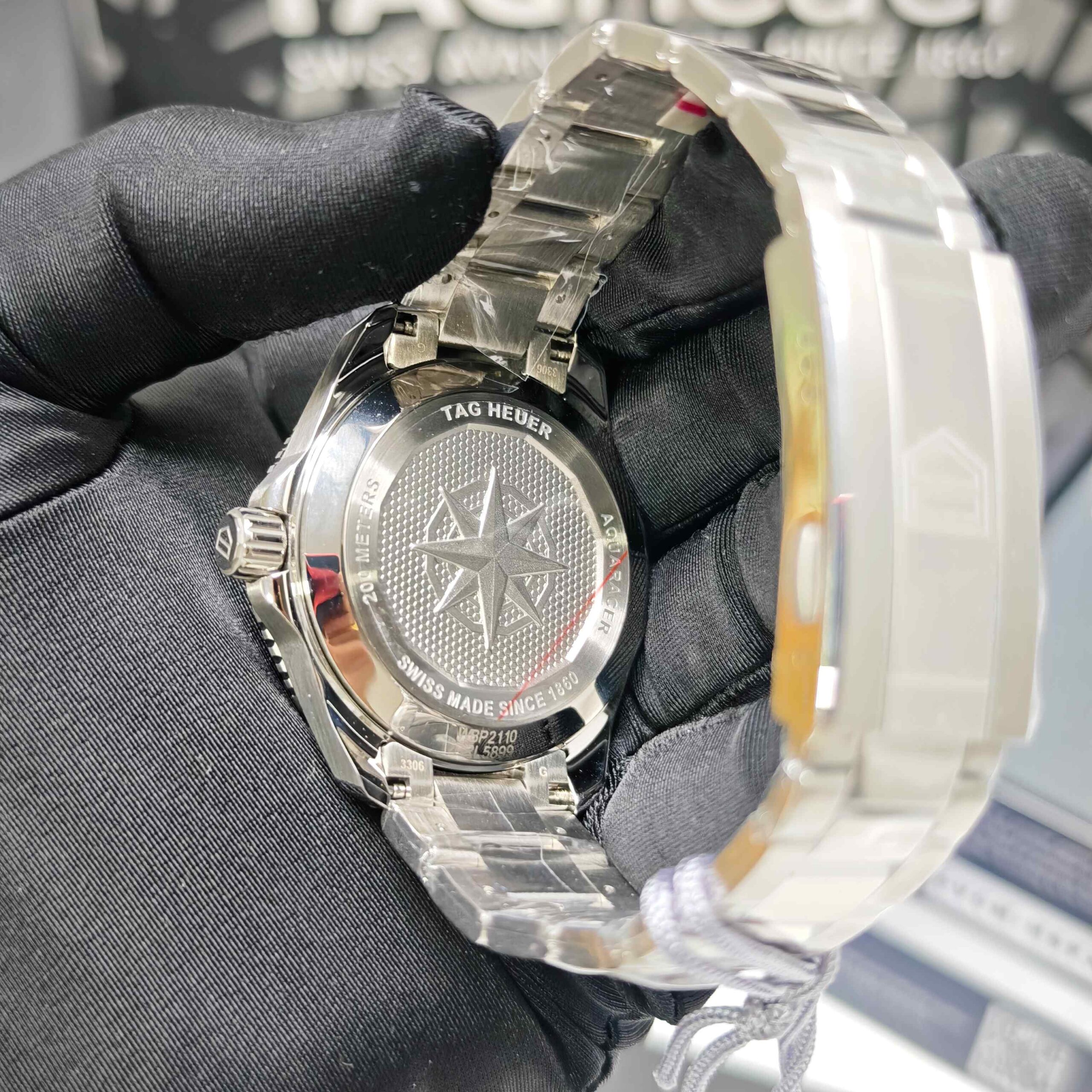 Tag Heuer Aquaracer Professional 200M Date Steel Black Dial Store Quality - Image 3