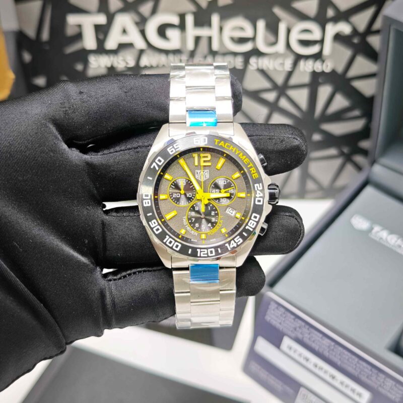 Tag Heuer Formula 1 Chronograph Steel Grey Dial Store Quality