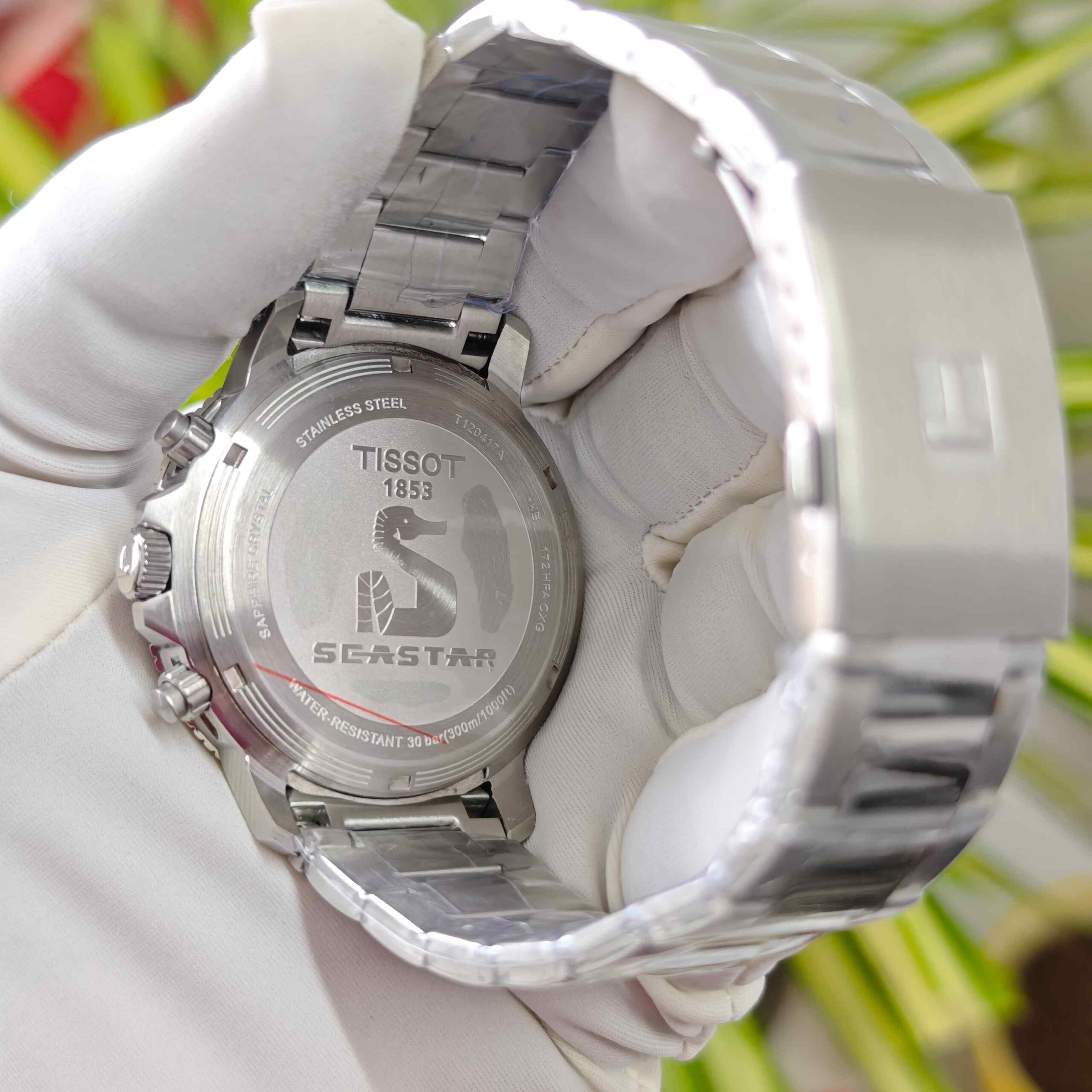 Tissot T-RACE Chronograph Steel Nevy Blue Dial - Image 3