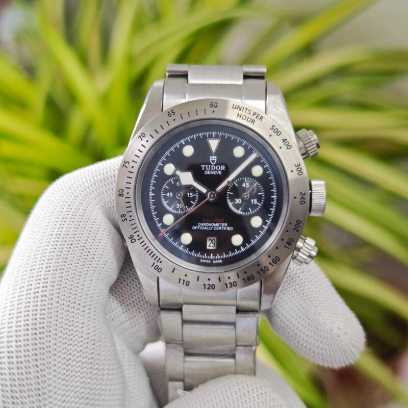 Tudor Black Bay Chronograph Steel Black Dial