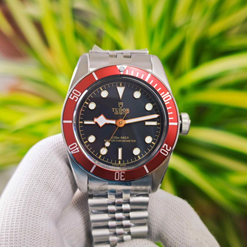 Tudor Black Bay Heritage Red Bazel Jublie Black Dial