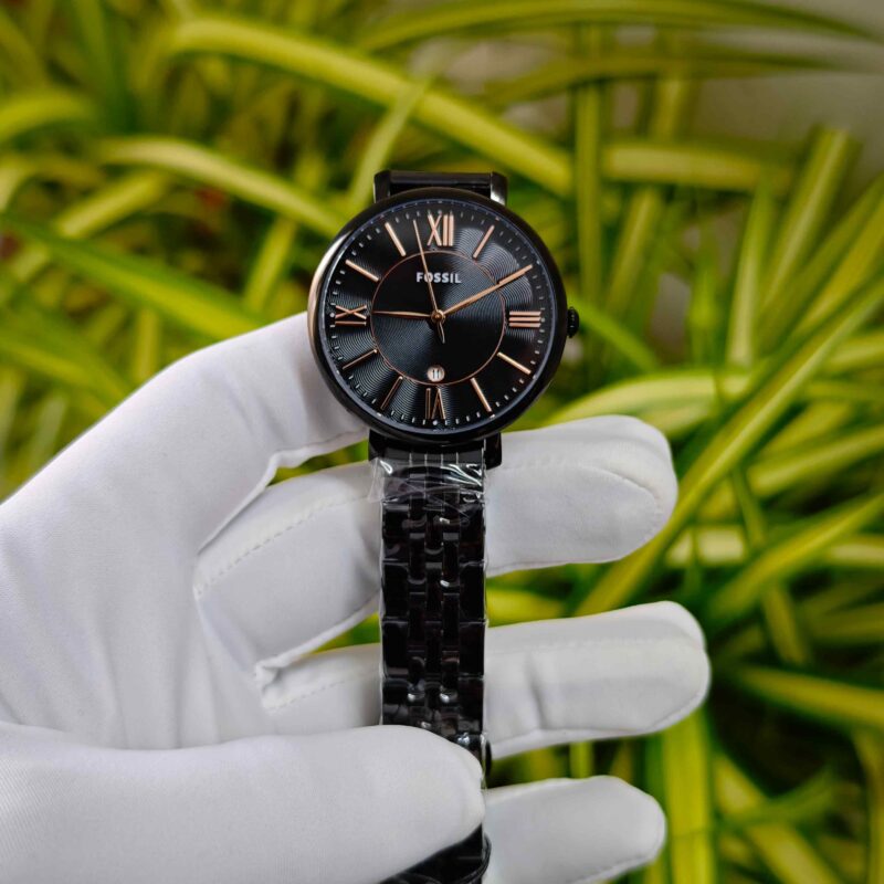 Fossil Jacqueline Steel Full Black